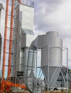 Зерносушилка стационарная шахтная